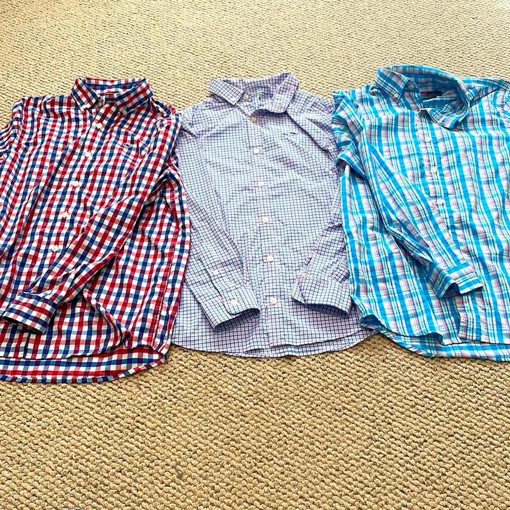 Vineyard Vines button down shirts (set of 3)